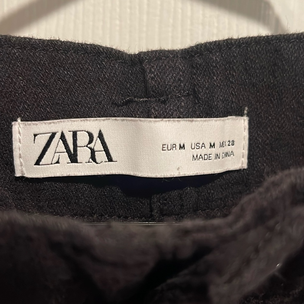 Zara black versatile pants